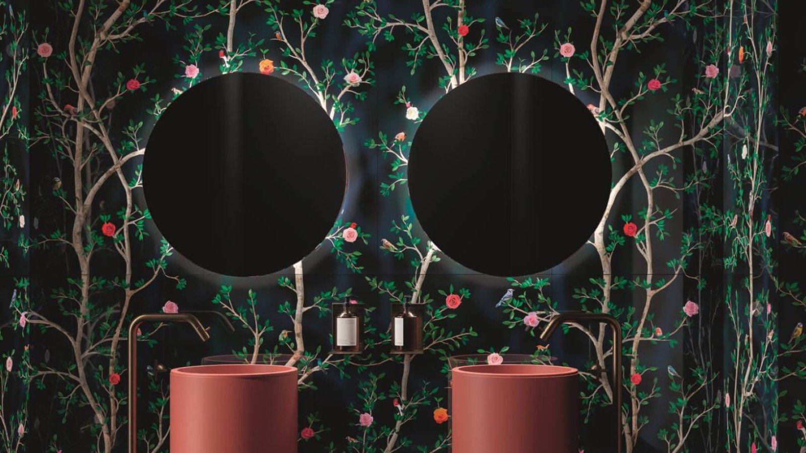 Paper41 de la 41zero42, ceramică italiană de design pe un perete de birou