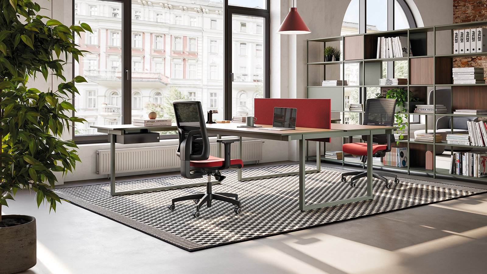 Bench Be.1 cu adâncimea de 165 cm