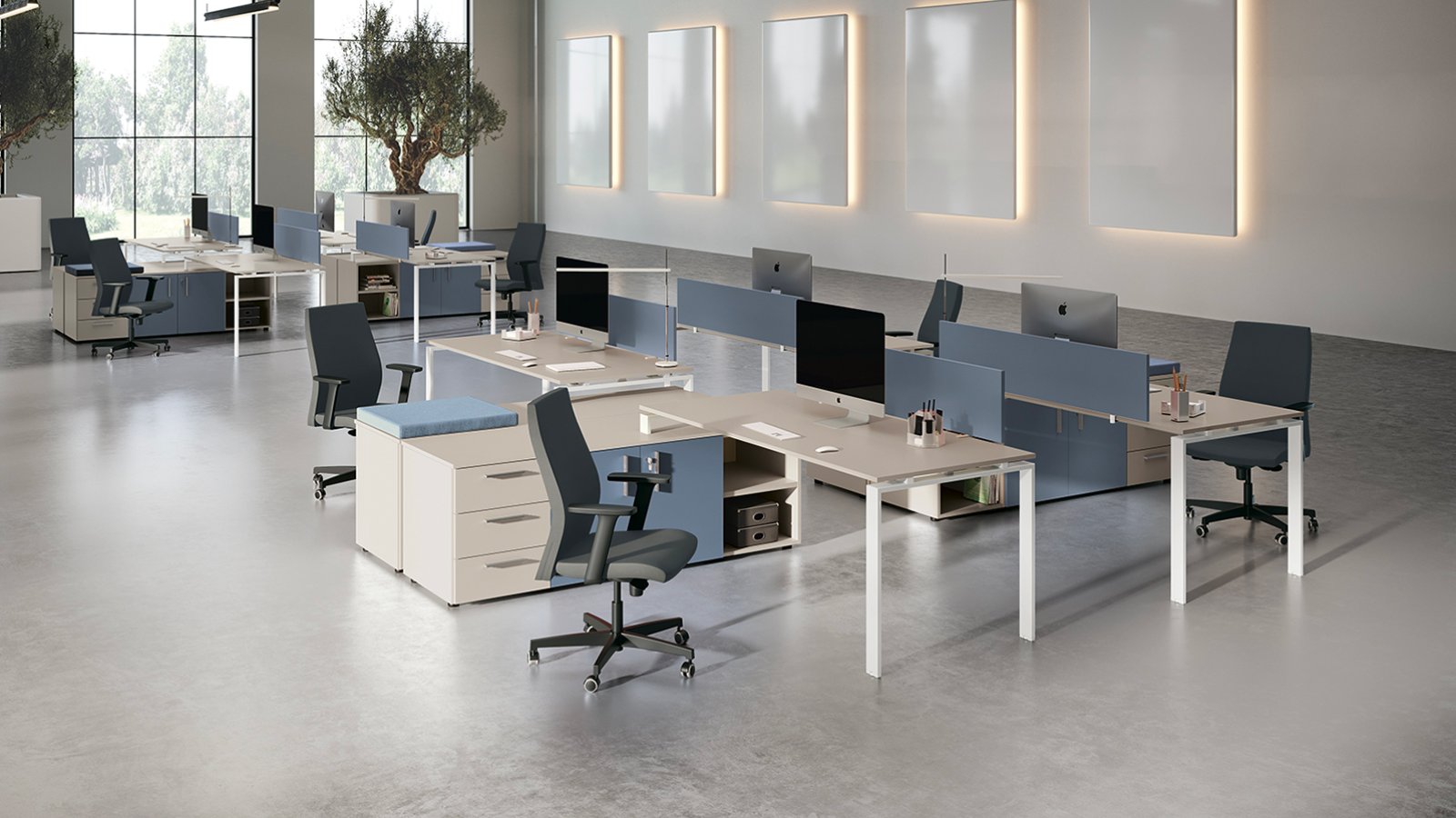 Panou fonoabsorbant din seria Loft