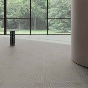 Suprafata de gresie Fringe de la Mutina cu segmente gravate