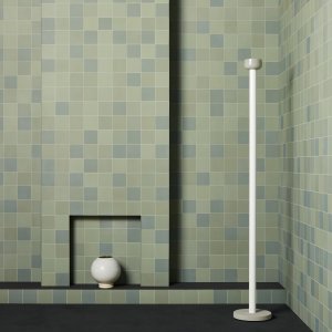 Baie de birou placata cu Mews culoarea Light Blue