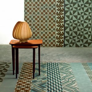 Baie de protocol cu patchwork Azulej
