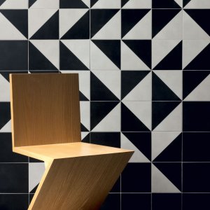 Detaliu al smalțului mat Futura și al neregularităților sale