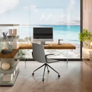 Finisaj Marble XGlass pe biroul Air Desk