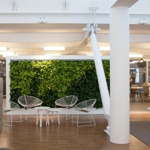 Scaun Leaf de la Arper la un birou de home office