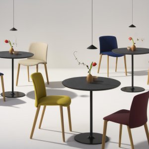 Taburet de bar Mixu de la Arper cu șezut la 79,5 cm