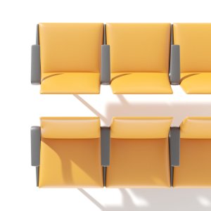 Modul de ședere Pausit cu laminat în nuanță de stejar