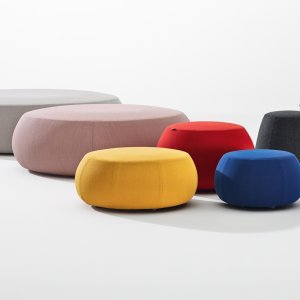 Puf Pix cu diametrul de 87 cm