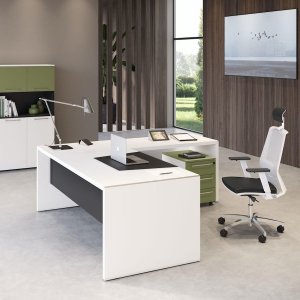 Open space cu birouri operative Attiva și rollbox-uri de la Codutti