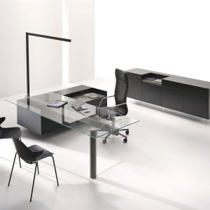Panou frontal din HPL la biroul modern Cloud de la Codutti