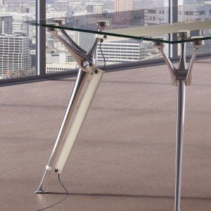 Genesis de la Codutti cu blat din sticlă securizată transparentă de 12 mm