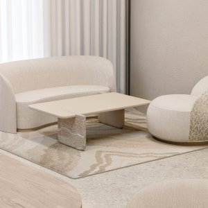 Ginza de la Codutti: masa de ședință propusă de producător și ca masă de dining