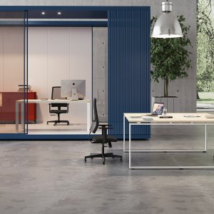 Post de lucru Loft în open space