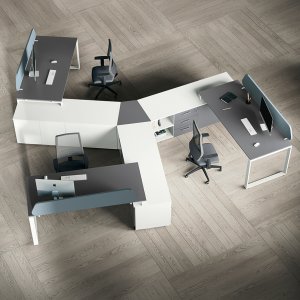 Corp de serviciu Loft cu polițe
