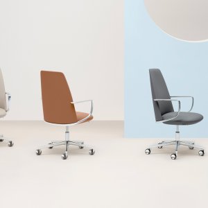 Elinor 3756 cu spătar jos văzut din lateral