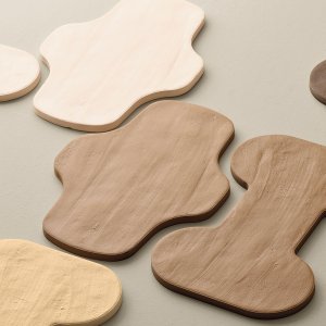 Cărămidă Body din teracotă Chalk, colecția Faces & Figures de la Mutina