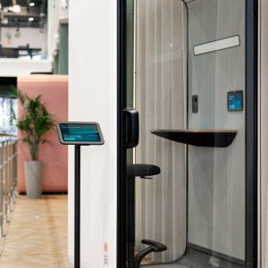 Mâner din aluminiu turnat al cabinei Framery One