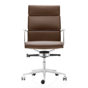 Brațe închise din aluminiu la Una Chair