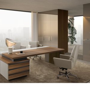 Mâner din profil de aluminiu în culoarea titanului