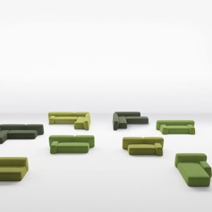 Module Suiseki combinate la înălțimi decalate