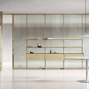 Rafturi Giano montate pe un perete Simple Bold