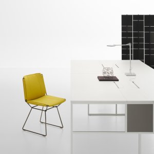 Suport PC cu roți din gama 20.Venti de la MDF Italia