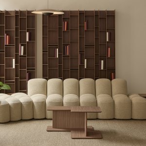 Cotieră curbată a sistemului modular Array