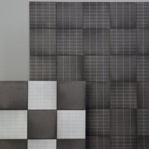 Pardoseala de baie in Aurore Light Grey cu rosturi de 2 mm