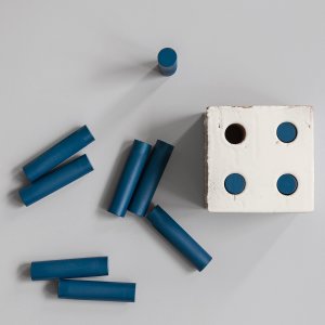 Bloc Pearl mat cu patru goluri
