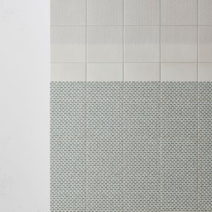 Model Zigzag White din Tape Mutina pe baza alba