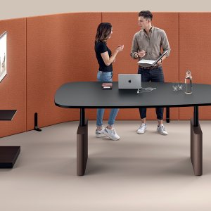 Bench cu patru posturi Otto de la Martex văzut de sus