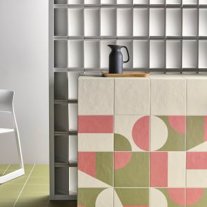 Textura cu efect pictat manual a plăcii Puzzle