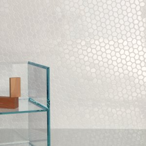 Botanica White cu rost terracotta in contrast
