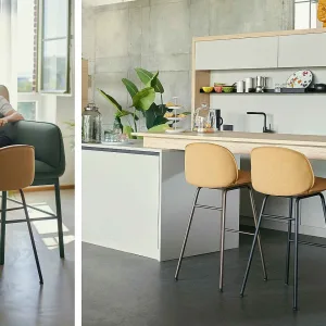 Scaun din frasin masiv se:café wooden chair cu șezut din împletitură vieneză