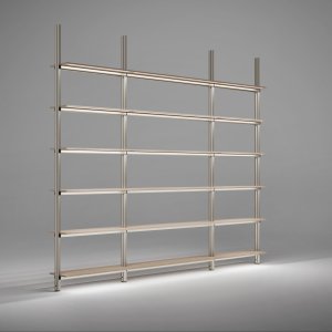 Detaliu al structurii ramificate de aluminiu Cosmos