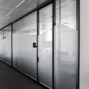 Monitor de videoconferință integrat în peretele W80