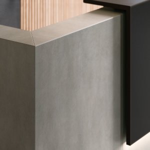 Picior metalic 50×50 mm sub blatul sistemului Z2